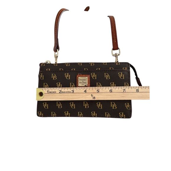 Dooney & Bourke Gretta Janine Crossbody Bag SOLD OUT Brown Coated Old Money - Picture 12 of 16